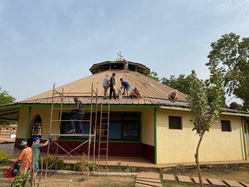 Rifacimento tetto chiesa di Bissorà